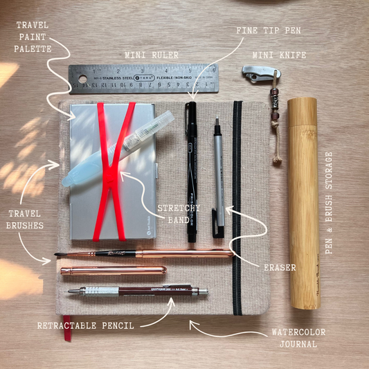 My Traveling Art Toolkit