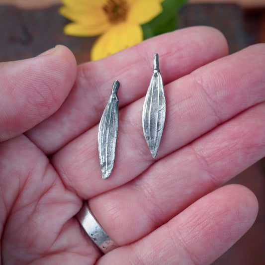 Tiny Sunflower Petal Studs #2