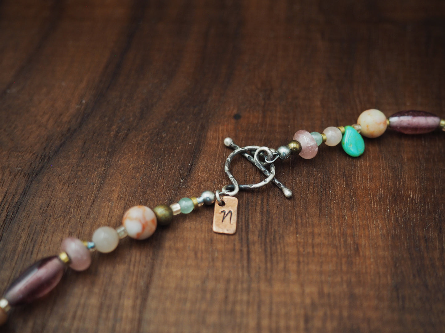Trail Mix Gemstone Necklace