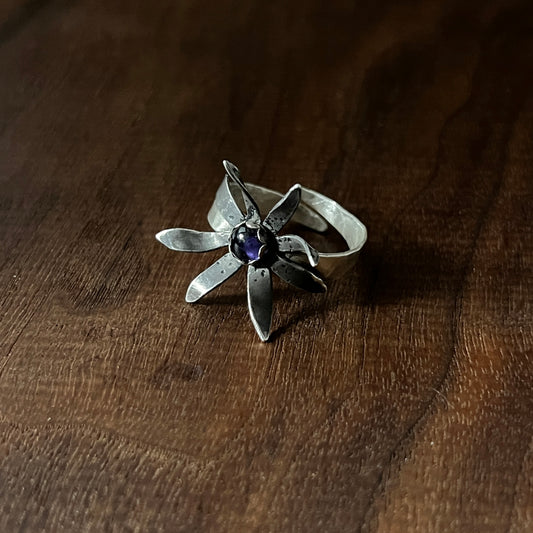 Wildflower Iolite Ring