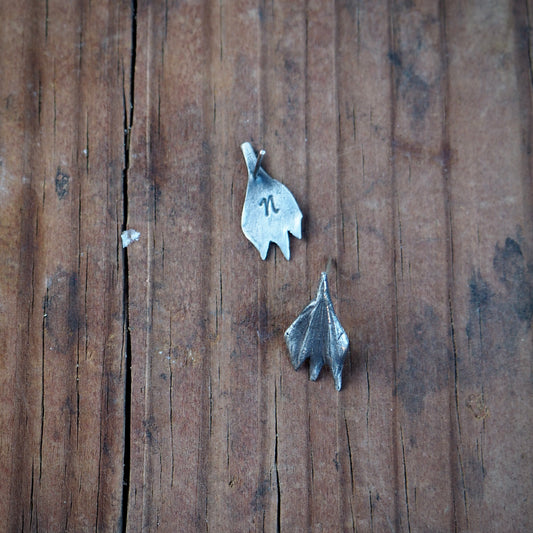 Blanket Flower Petal Stud #1