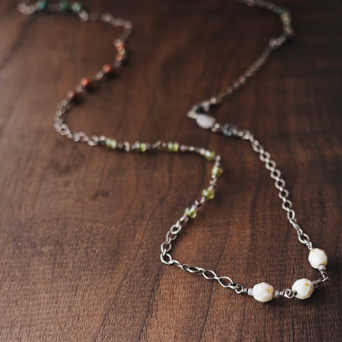 Switchback Gemstone Necklace No.2