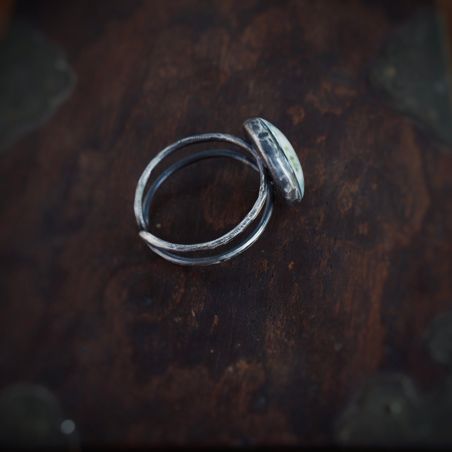 Small Moss Specimen n’Capsule Ring #1 (Original)
