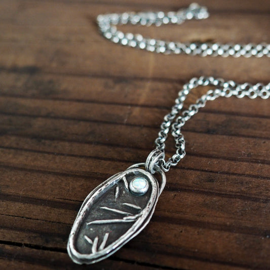 Essence of Snow Curio Necklace #4