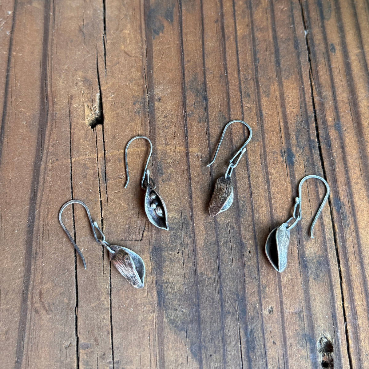 Sculpted Seed Pod Dangles