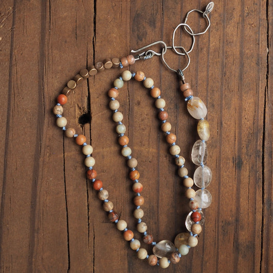 Gemstone Tether Necklace #2