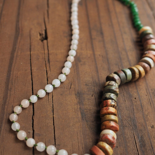 Gemstone Tether Necklace #5