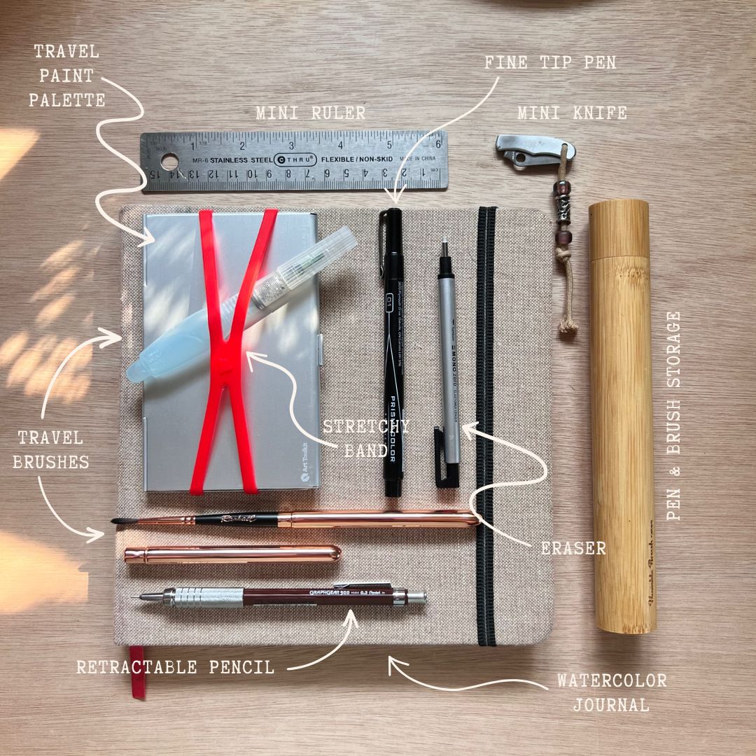 My Traveling Art Toolkit
