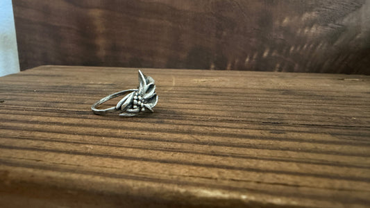 Sketch to Silver: Custom Sculpted Dahlia Ring