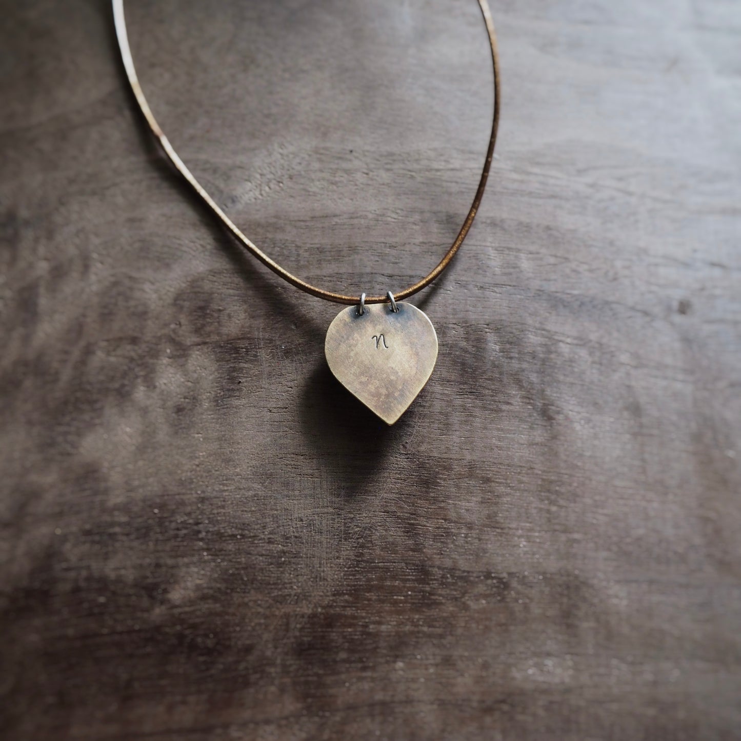 Fern n’Capsule Cord Necklace #2 (Original)