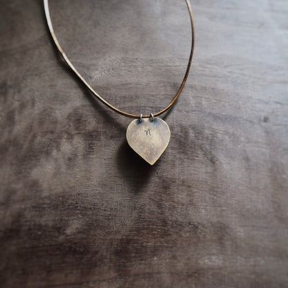 Fern n’Capsule Cord Necklace #2 (Original)