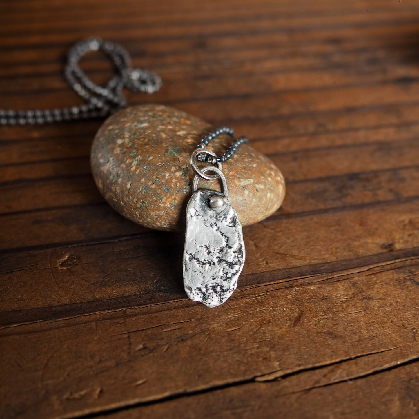Pressed Sandstone Pendant