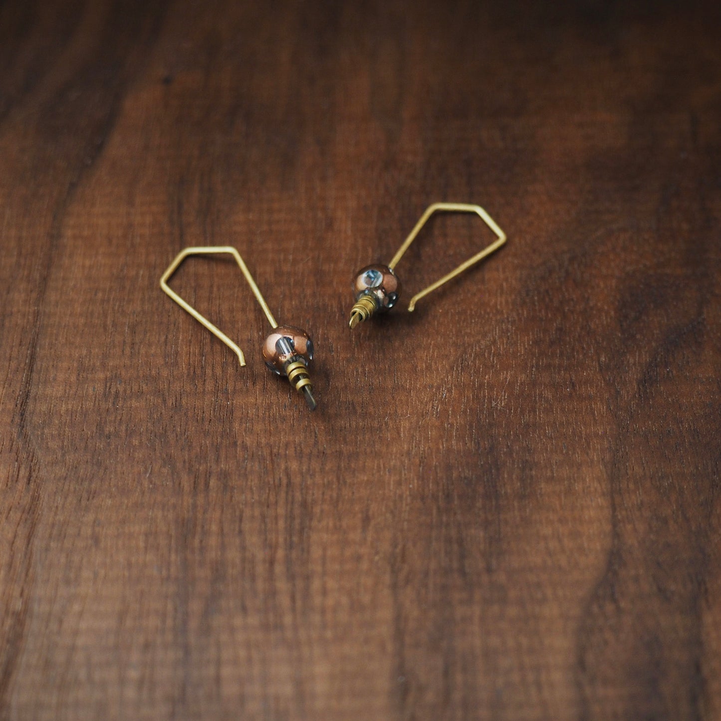 Trail Blazer Faceted Glass Earrings