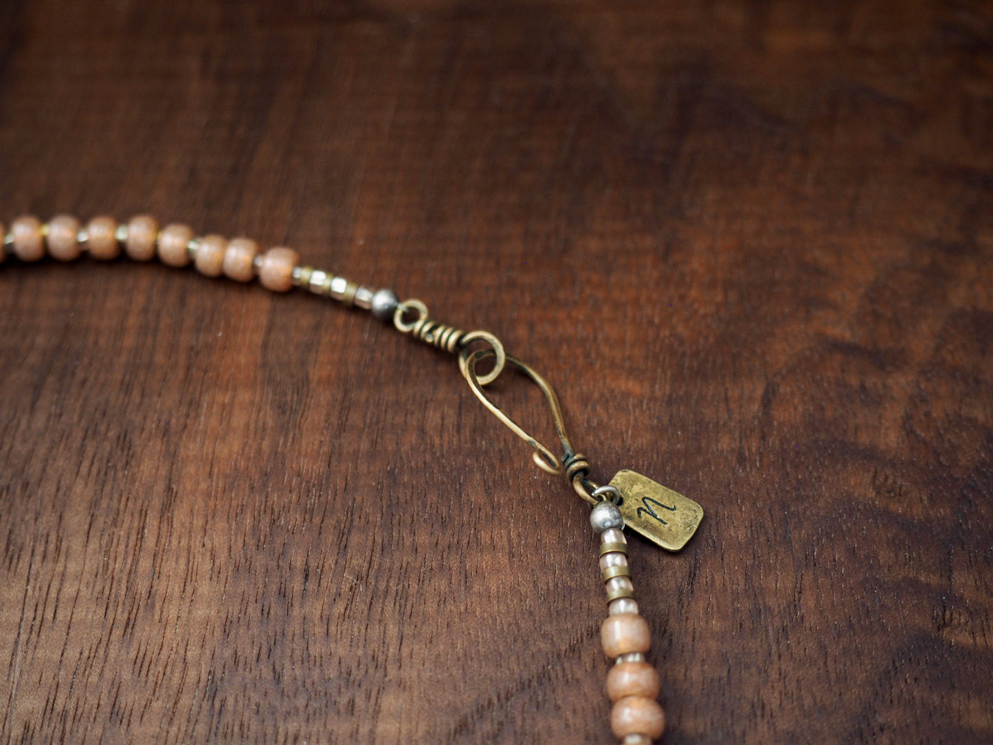 Sturdy Girl Wildflower w/ Amazonite Necklace