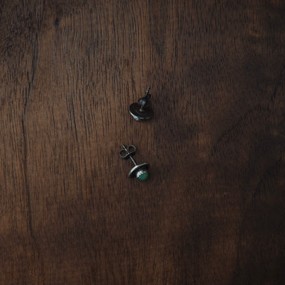 Hardy Aventurine Trail-Dusted Studs