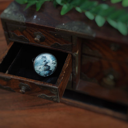Large Cairn n’Capsule Ring #5 (Original)
