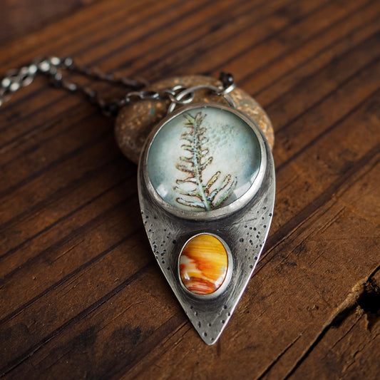 Large Waypoint n’Capsule Necklace #1