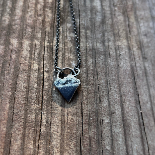 Tiny Mountain Scape Necklace