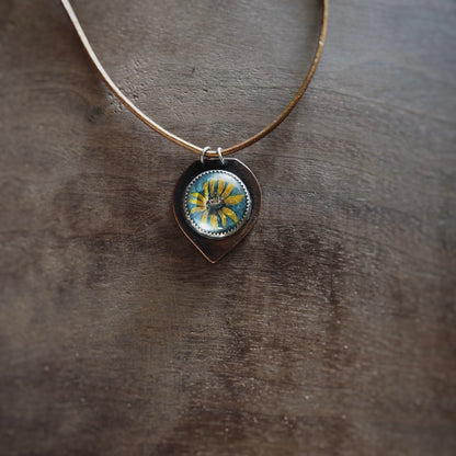 Rudbeckia n’Capsule Cord Necklace #1