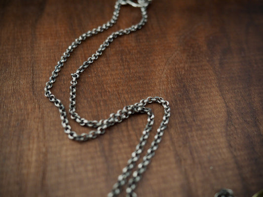 Valley Spinner Red Jasper + Brass Necklace