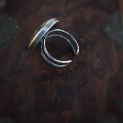 Large Rudbeckia n’Capsule Ring #2