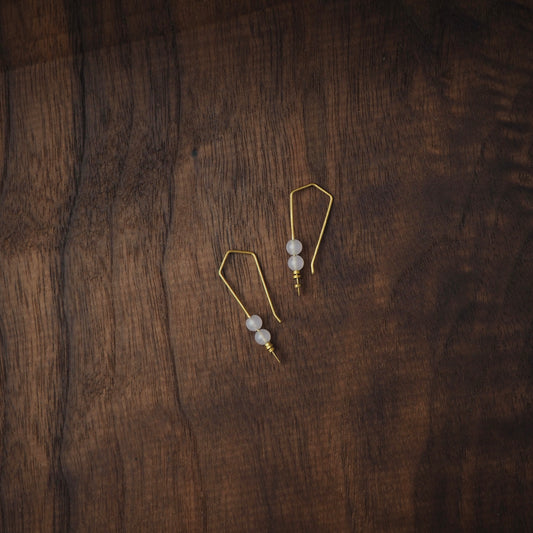 Trail Blazer Rose Quartz Earrings
