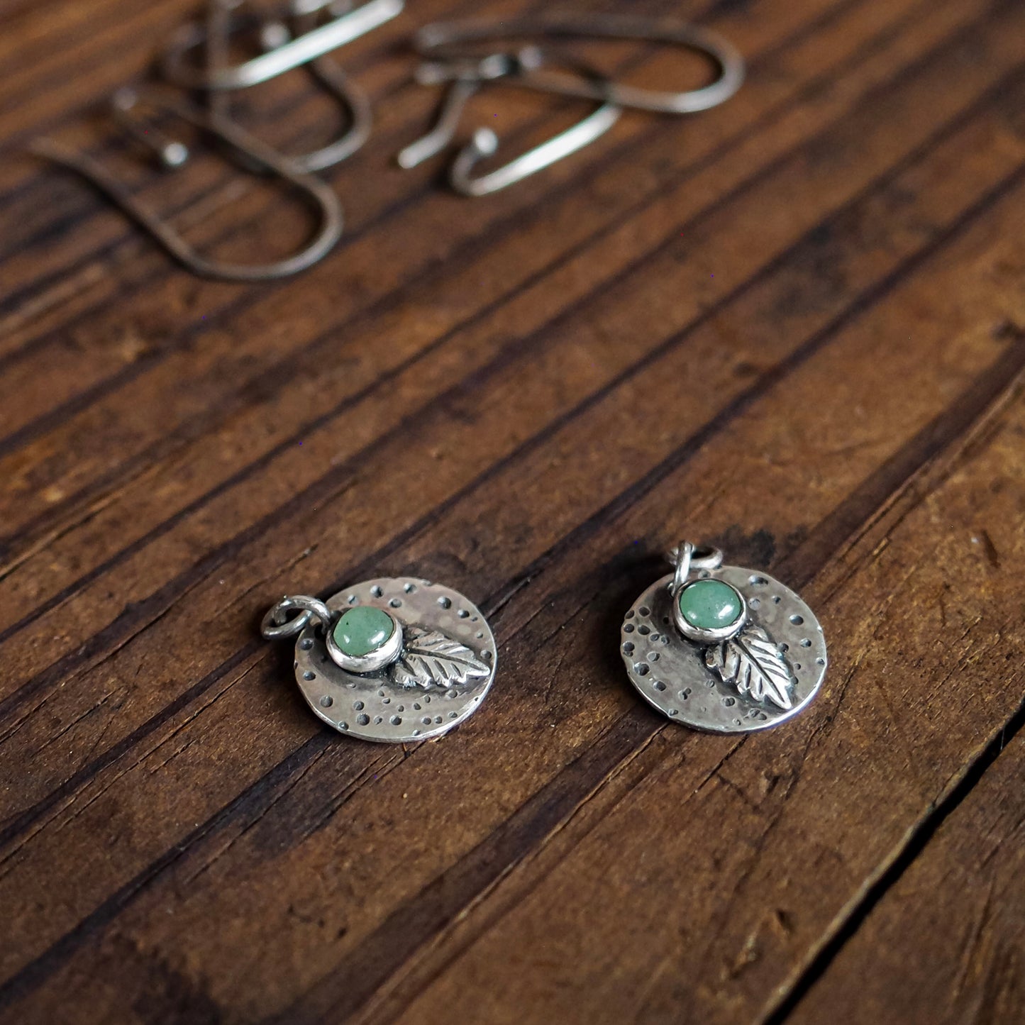 Interchange Stone+Leaf Charms #1