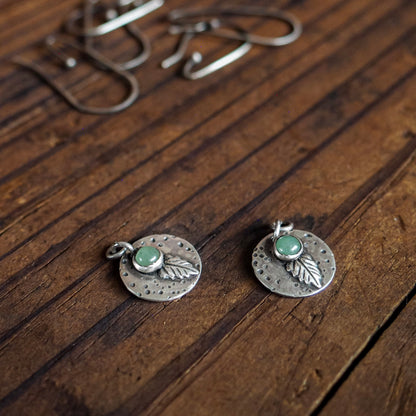 Interchange Stone+Leaf Charms #1