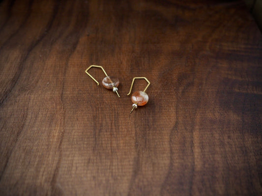 Trail Blazer Sunstone Earrings