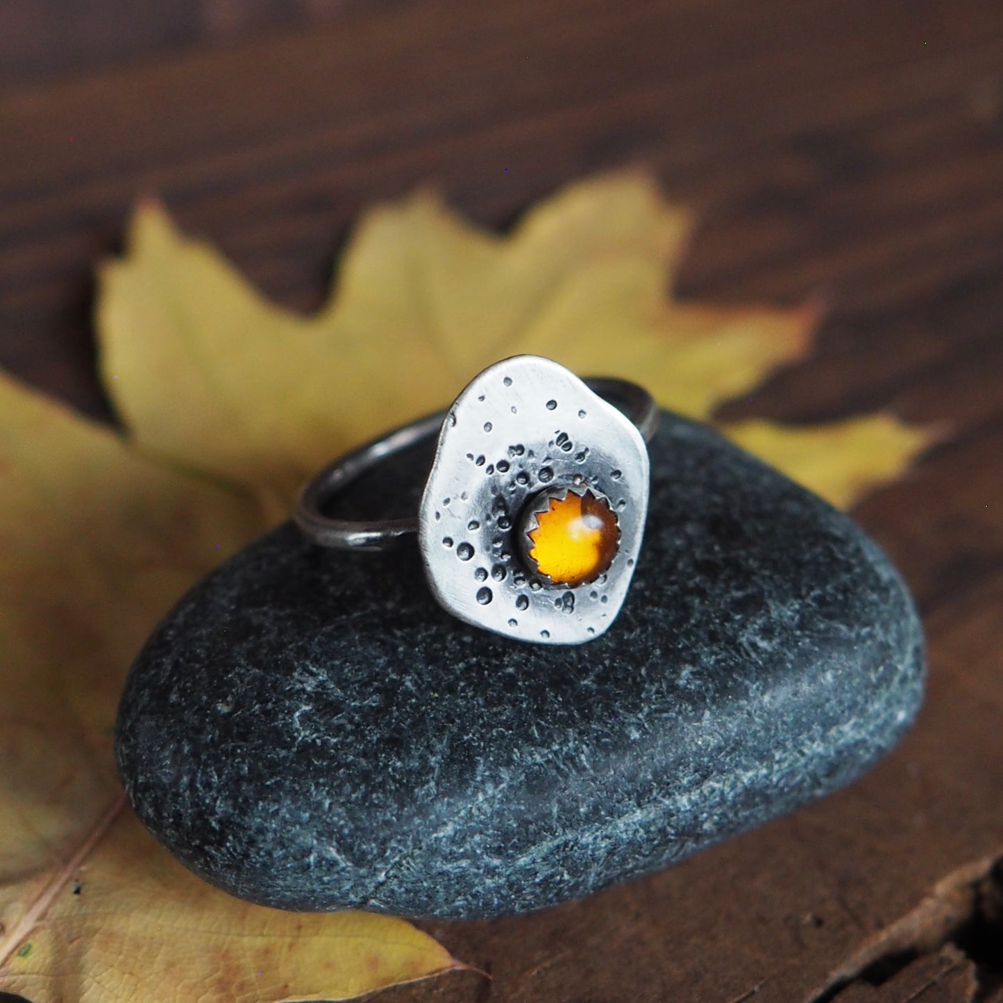 Stone Toss Ring #8