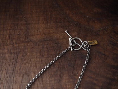 Valley Spinner Blue Lapis + Silver Necklace