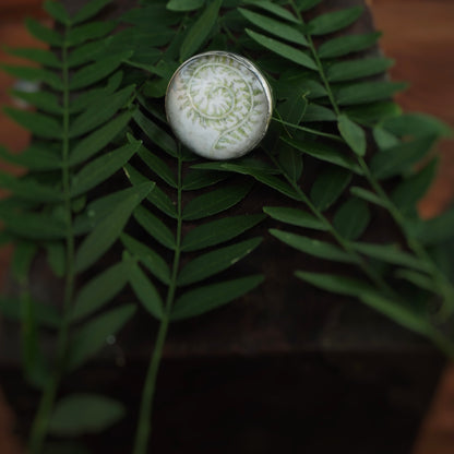 Large Fern n’Capsule Ring #1 (Original)