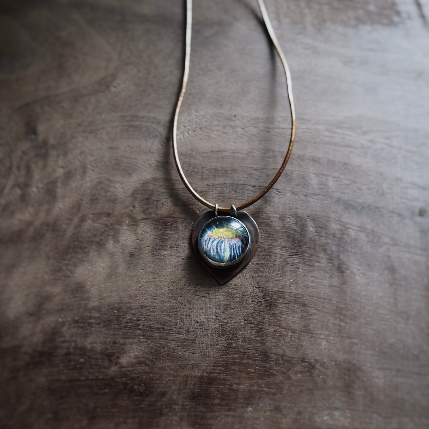 Aster n’Capsule Cord Necklace #1 (Original)
