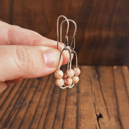 Stone Chain-Link Dangles