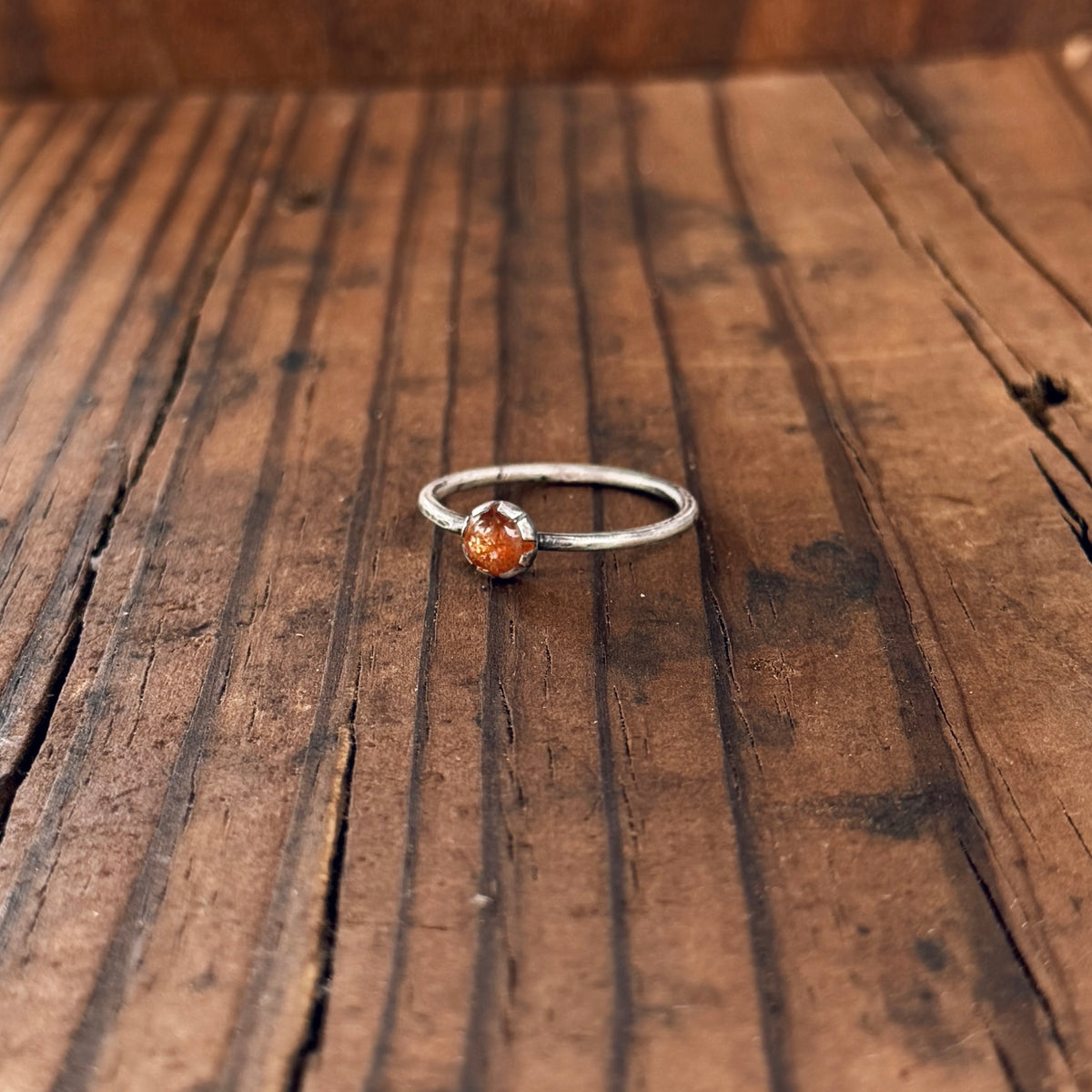 Natural Gem Stacker | Sunstone