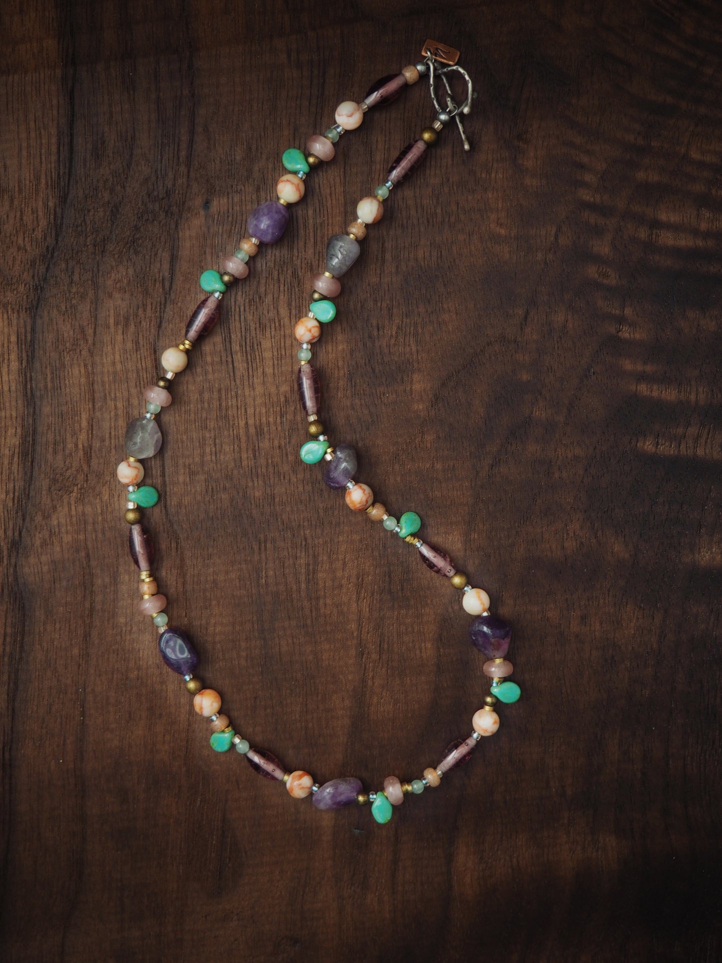 Trail Mix Gemstone Necklace