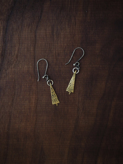 Sun Glow Tree Earrings