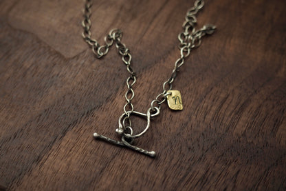 Map Legend Gemstone Necklace