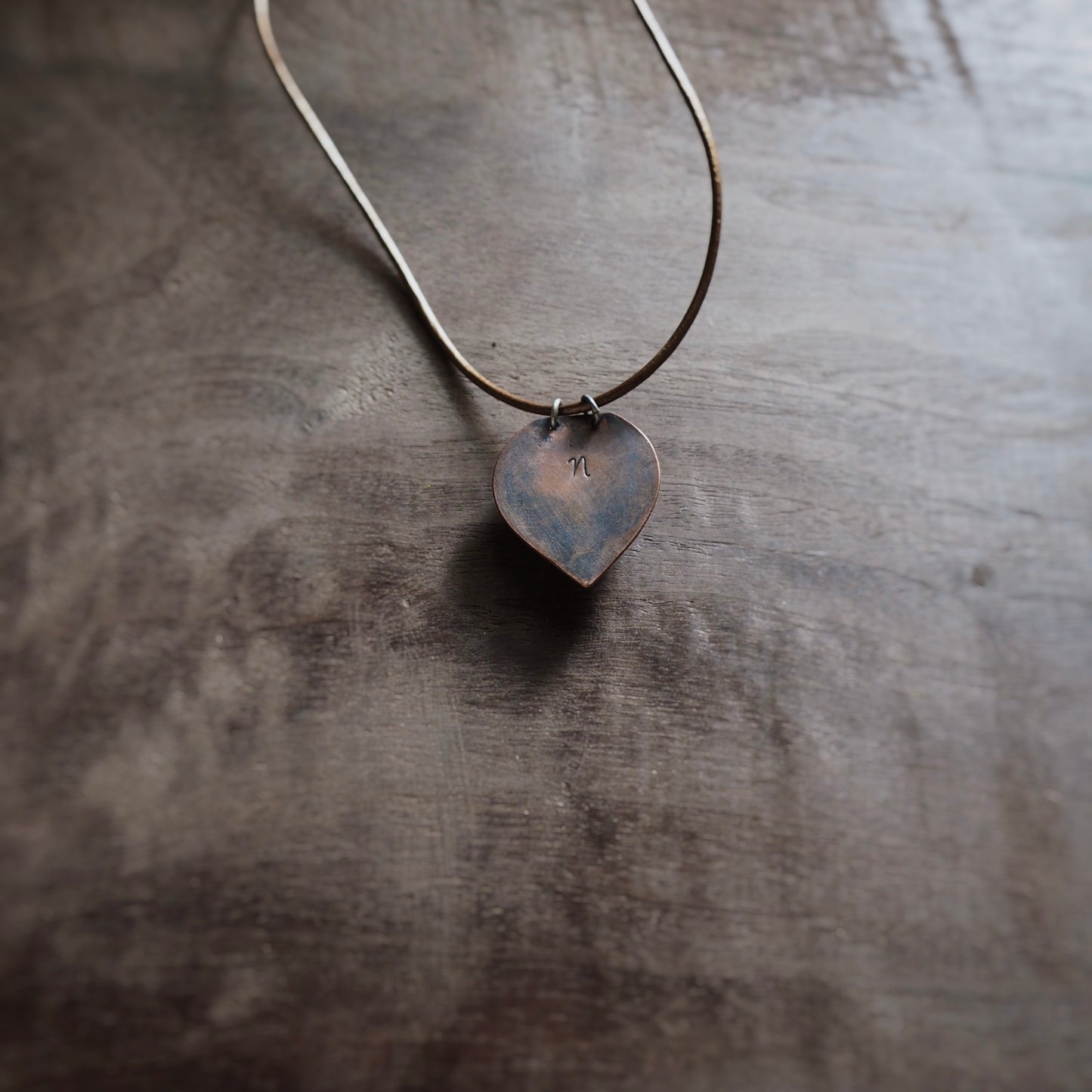 Fern n’Capsule Cord Necklace #1 (Original)