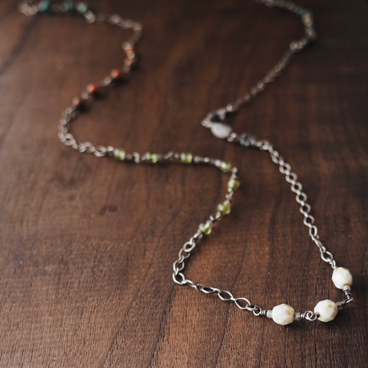 Switchback Gemstone Necklace No.2
