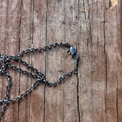Mountain+Tree scape Necklace