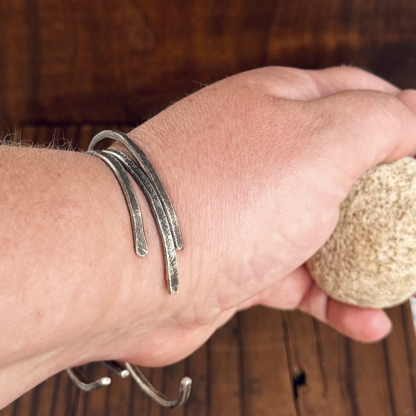 Trail-Hardy Sterling Cuff