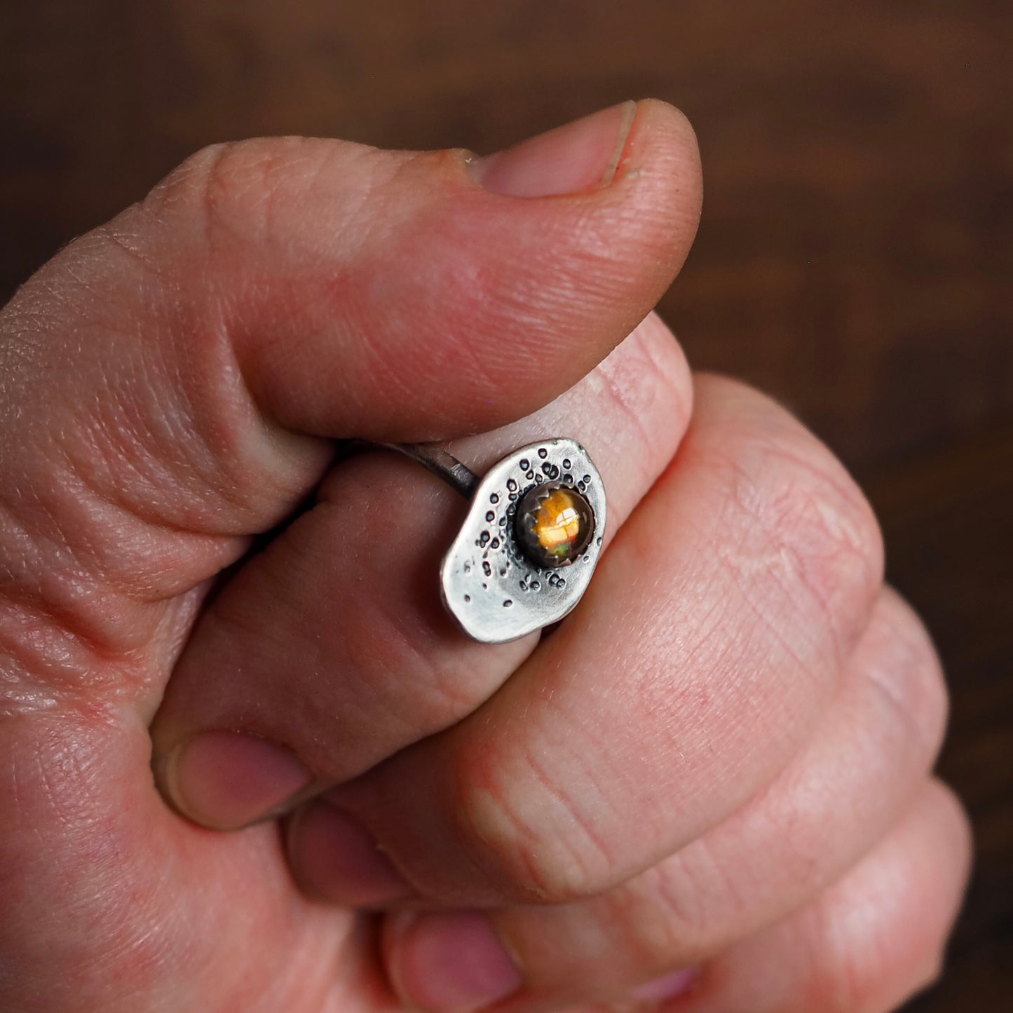 Stone Toss Ring #7