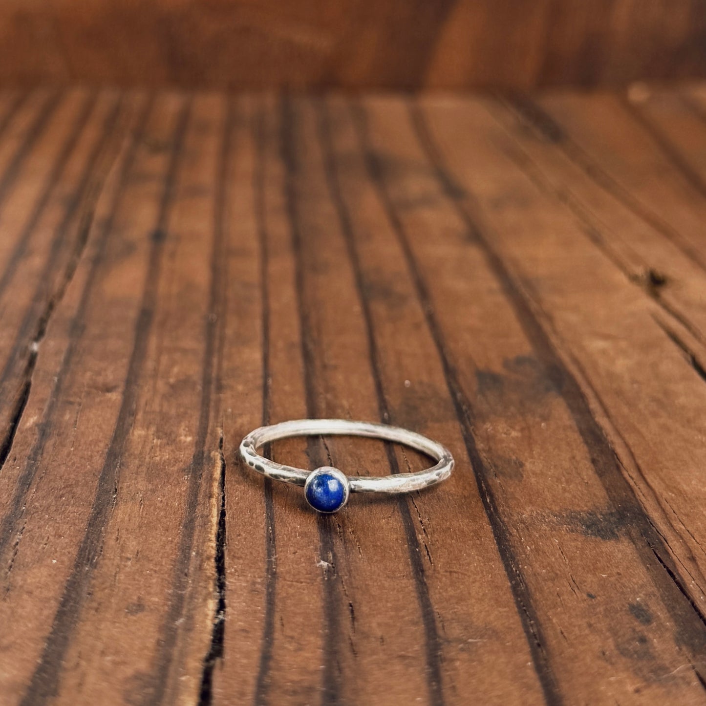 Natural Gem Stacker | Blue Lapis