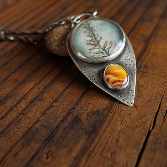 Large Waypoint n’Capsule Necklace #1