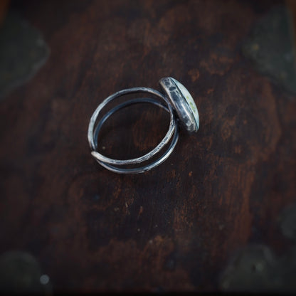 Small Moss Specimen n’Capsule Ring #1 (Original)