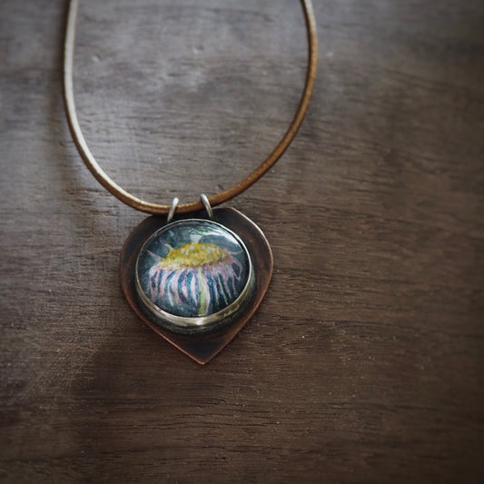 Aster n’Capsule Cord Necklace #1 (Original)