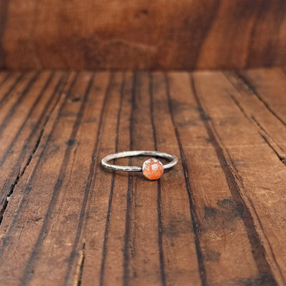 Natural Gem Stacker | Sunstone