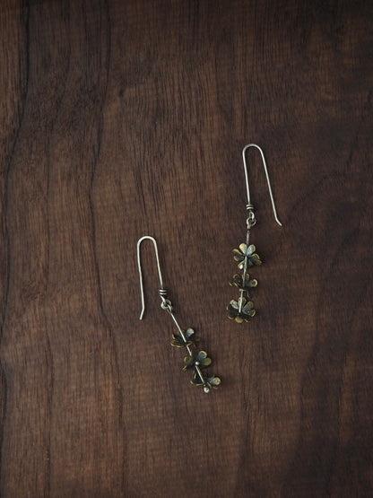 Floating Flowers Earrings