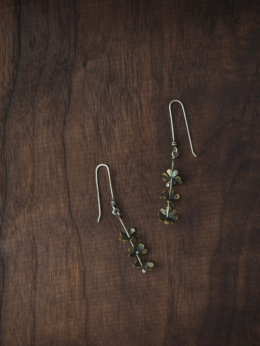 Floating Flowers Earrings